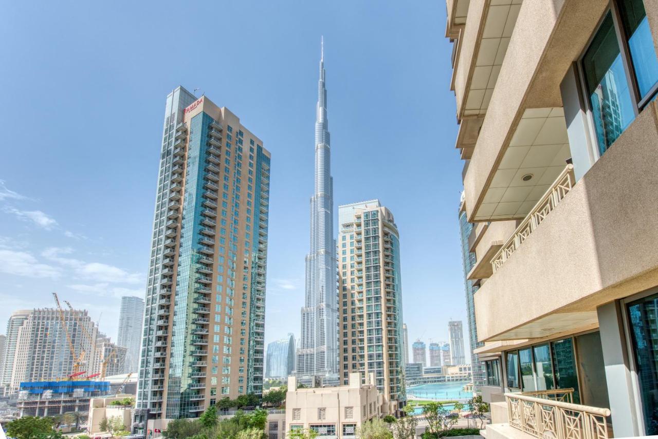 Maison Privee - Radiant Urban Retreat With Iconic Burj Khalifa Vws Dubái Exterior foto